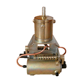 63021 Вибратор 2-х рожковый пневматический для бокового уплотнения футеровки, Ø350-600 мм, 54 Гц, 780 л/мин, 6 бар