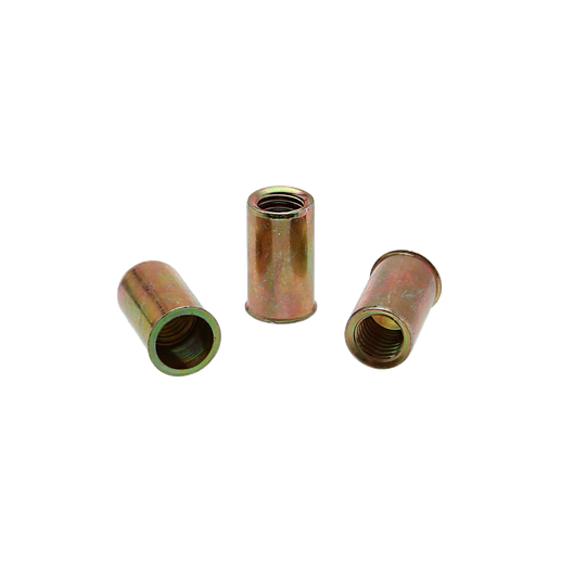 Фото товара "FRC Резьбовая заклепка М10/055 гладкая, сталь, уменьшенный бортик, на 3,0-6,0 мм (0,20) d=13мм Удл"